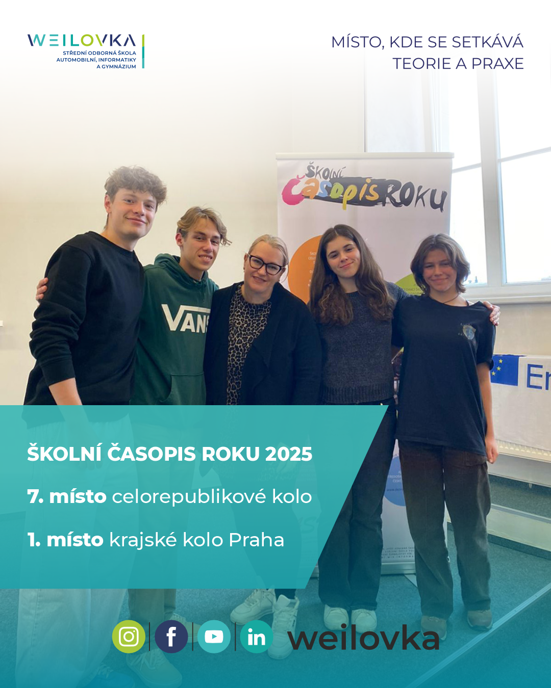 ŠKOLNÍ ČASOPIS ROKU 2025