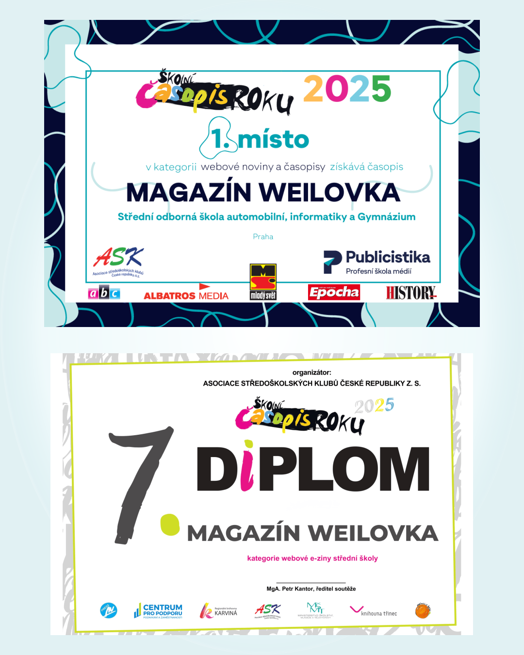 ŠKOLNÍ ČASOPIS ROKU