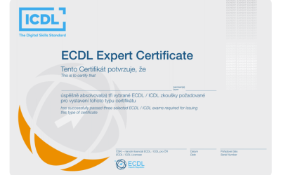 Certifikace ECDL Expert