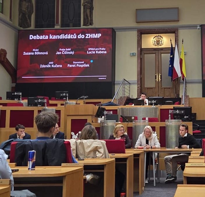 Naše studentka míří do vedení Středoškolského sněmu Prahy